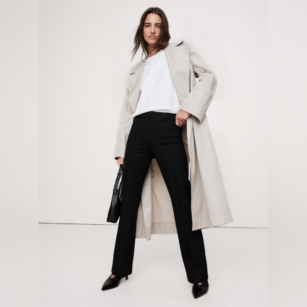 Banana Republic Black Boot Cut Pants